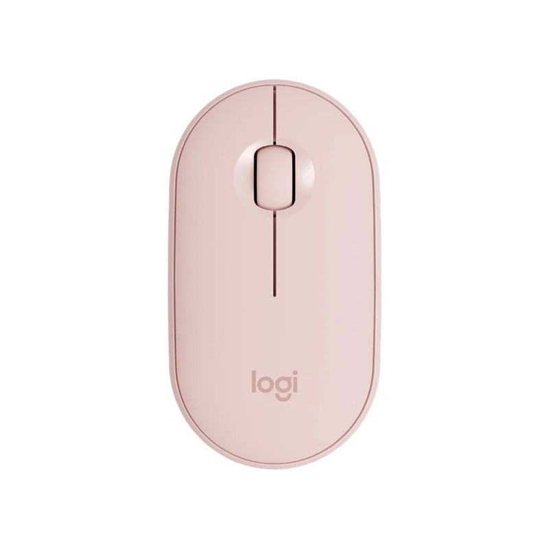 Logitech Pebble M350 Wireless Mouse - Optical Rose - فأرة